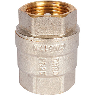 ROMMER 3/4" Клапан обратный пружинный муфтовый с пластиковым седлом Артикул RVC-0002-000020