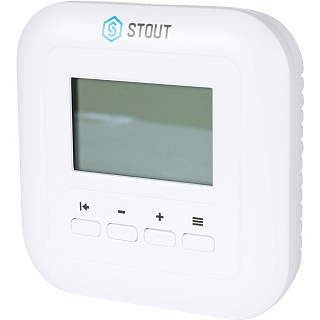 Термостат комнатный ST-132/1 без блока питания STOUT  (STE-0004-000132/1) Артикул STE-0004-000132/1