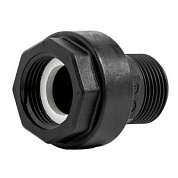 Американка с накидной гайкой 1" x 1" НВ пластик ITALTECNICA