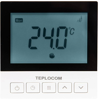 Термостат комнатный БАСТИОН TEPLOCOM TSF-Prog-220/16A (921) Артикул 921