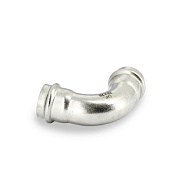 Угол 90° под пресс равнопроходной 28 мм, UNI-FITT из нержавейки