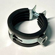 Хомут одновинтовой 1" 1/4 (40 - 43 мм.) UNI-FITT с резиновым уплотнителем (852S5800)