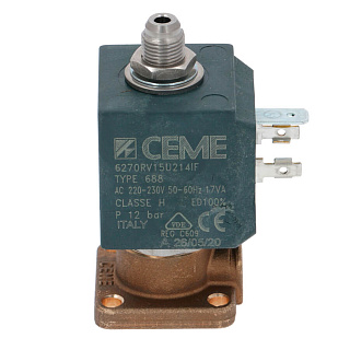 Клапан соленоидный CEME 6270 DN 1,5 нормально закрытый 220 В CEME