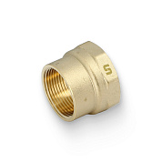 Муфта редукционная 1" 1/2 х 1" 1/4 (ВР), латунь UNI-FITT OPTIMAL (602G6501)