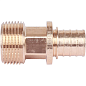 Муфта надвижная НР 20 х 3/4" REHAU RAUTITAN RX бронза