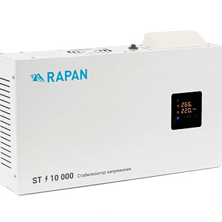 Артикул 8904 Стабилизатор сетевого напряжения БАСТИОН TEPLOCOM RAPAN ST-10000, 220 В, 10000 ВА, U вх. = 100 - 260 В, для котлов