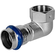 Угол 90° переходной под пресс 22 x 3/4" (ВР) из нержавеющей стали STOUT (SSS-2009-002234)