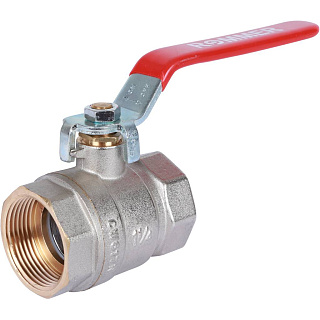 Кран шаровый ROMMER 1"1/4 ВВ - полный проход, ручка  Артикул RBV-0001-2110332