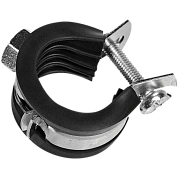 Хомут для труб 1/2" (⌀ 20 - 23 мм.) одновинтовой с гайкой М8, STOUT (SAC-0020-300012)