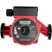 Насос циркуляционный Rommer 32/80-180 мм, для систем отопления
