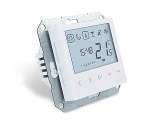 Термостат комнатный встраиваемый в рамку, программ. с дисплеем, белый SALUS CONTROLS Артикул BTRP230