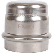 Заглушка под пресс 18 мм, из нержавеющей стали ROMMER
