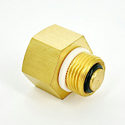Клапан отсечной для воздухоотводчика НВ 1/2" х 3/8" UNI-FITT
