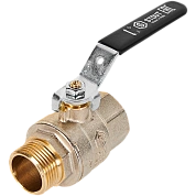 Кран шаровой 3/4" полнопроходной, ВР-НР, ручка рычаг, STOUT (SVB-0003-200020)