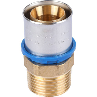 Переходник APE (Италия) с наружной резьбой 1 х 32 для металлопласта прессовой Артикул ARL1010400