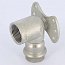 Водорозетка пресс 22х3/4'  нержавеющая сталь Sanpress Inox VIEGA