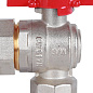 Кран шаровый ROMMER 3/4" ВН  с угловой американкой бабочкой