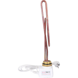 ТЭН 3 кВт, 220 В, L = 390 мм. для бойлеров, присоединение 6/4" STOUT (6297129755) Артикул 6297129755