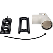 Отвод 87° D=80 мм с кронштейном для конденсационных котлов STOUT (SCA-8080-121090) Отвод