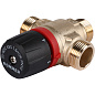 Термостатический смесительный клапан ROMMER 3/4" (НР) 35-60°С KV 1,6 (боковое смешивание)