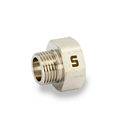 Переходник резьбовой 1/2" х 1" ВН никель UNI-FITT OPTIMAL (603N2401)