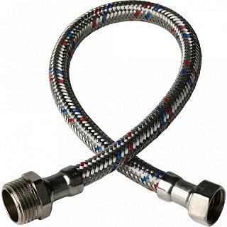 Гибкая подводка для воды НР 1/2 х ВР 1/2 STOUT - 400 мм  ИталияSHF-0085-081515
