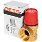 Предохранительный клапан 1/2 x3/4 ROMMER для отопления 3 бар