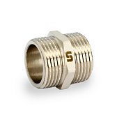 Ниппель резьбовой 3/4" (НР) никель UNI-FITT OPTIMAL (600N3301)