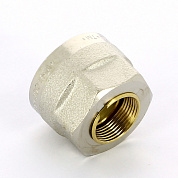 Соединитель обжим-В 15 х 3/4" EK для медных труб UNI-FITT