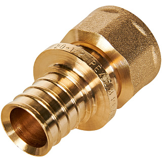 Переходник надвижной ROMMER с внутренней резьбой 20 x 1/2" для труб из сшитого полиэтилена Артикул RFA-0002-002012