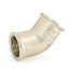 Угол резьбовой 45° (ВР) 3/4" никель UNI-FITT