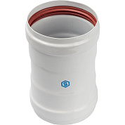 Адаптер соединительный D=80 (внутренний) для дымохода, STOUT (SCA-0080-010135) Адаптер