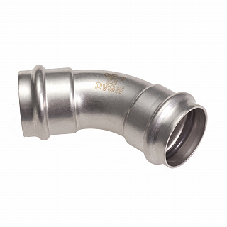 Отвод 45° 42 двухраструбный нержавеющая сталь TECE Артикул PS50410420000