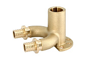 Водорозетка проходная аксиальная 16 х 1/2" х 16 UNI-FITT 