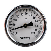Термометр биметаллический накладной F+R810 TCM 63 мм WATTS 120° с пружиной