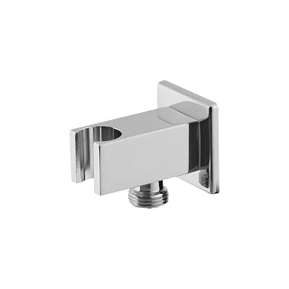 Шланговое подсоединение TIEMME DC604 квадратное, с держателем, хром Артикул 4180340