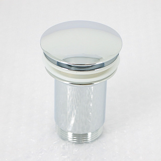 Выпуск Alcaplast 1"1/4 Click-clack без перелива металл большая пробка хром Артикул A395