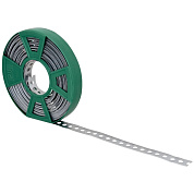 Лента 17 x 0,8 мм монтажная (10 м) оцинк. сталь BIS