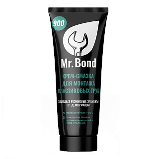 Крем-смазка для монтажа пластиковых труб ПВХ, 250г, Mr.Bond MB4090000250 - 