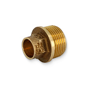 Муфта переходная 15 х 3/4" (НР) под пайку EFFEBI, бронза (HB4243A051500)