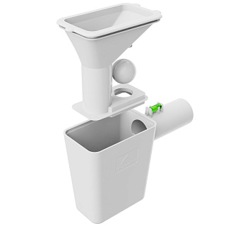 Воронка капельная Fachmann с индикатором наклона, сухой затвор Артикул 01.065