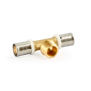 Тройник (НР) 20 х 1/2" х 20 под пресс для МП труб UNI-FITT OPTIMAL (708G7271)