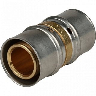 Пресс-муфта соединительная STOUT 32 х 3,0 мм для металлопластиковых труб Артикул SFP-0003-003232
