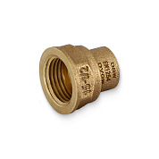 Муфта переходная 15 х 1/2" (ВР) под пайку EFFEBI, бронза (HB4270A041500)