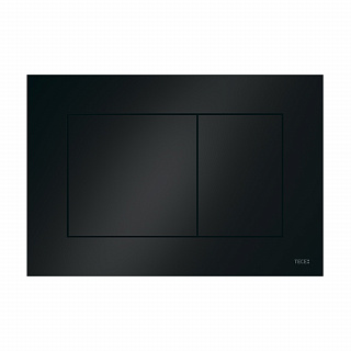 Пластиковая панель смыва TECEnow черная глянцевая для инсталляции унитаза 150 x 220 x 5 мм Артикул 9240403