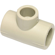 Тройник 25x20x25 полипропиленовый переходной ППР Ekoplastik