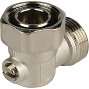 Узел нижнего подключения 3/4" для радиатора STOUT угловой, раздельный (SVH-0006-000020)