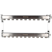 Коллектор ROMMER для радиаторной разводки 11 выходов из нержавеющей стали