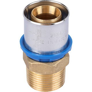 Переходник APE (Италия) с наружной резьбой 3/4 х 26 для металлопласта прессовой Артикул ARL1004300