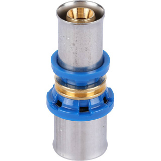 Муфта APE (Италия) соединительная переходная 20 х 16 для металлопласта прессовая Артикул ARL1300210